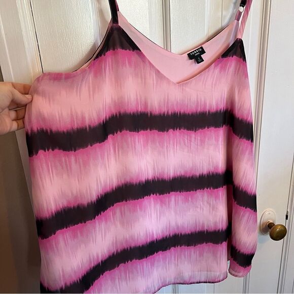 Sophie Chiffon Swing Cami Dye Pink (2) - Picture 5 of 8